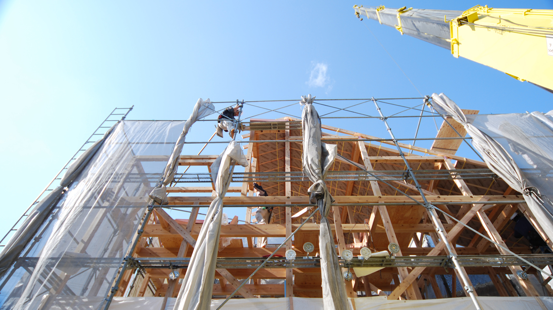 4月17日（土）構造見学会「豊中市の家」