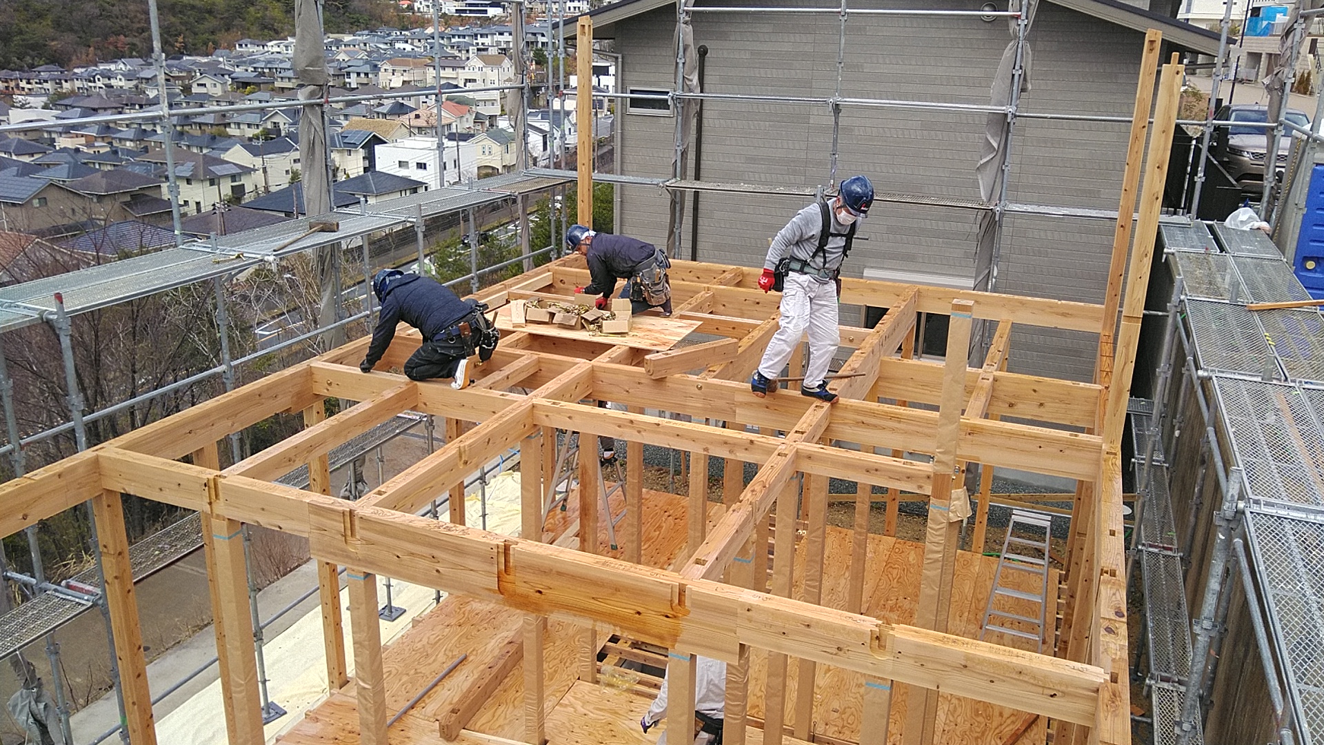 辻本邸構造見学会