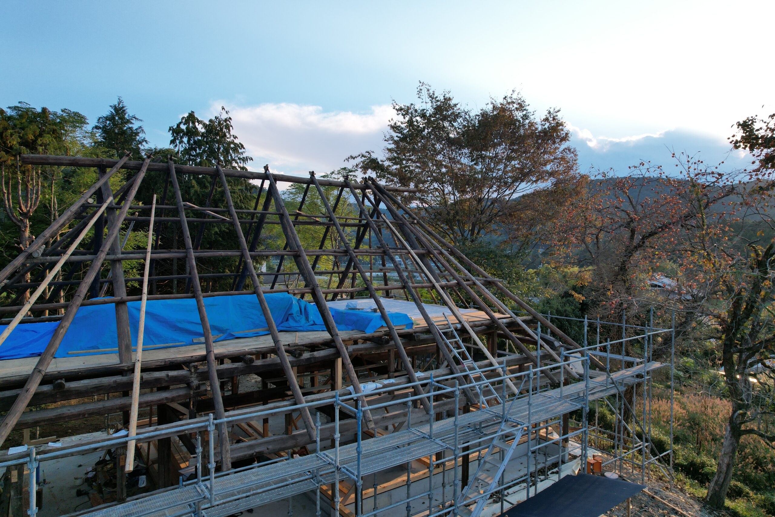 家と暮らす〝移築の古民家〟完成後1年見学会＠能勢町